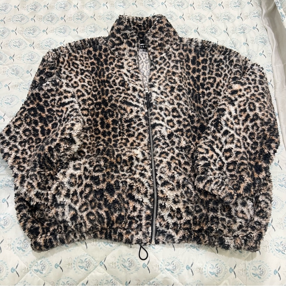 PacSun Leopard Print Jacket